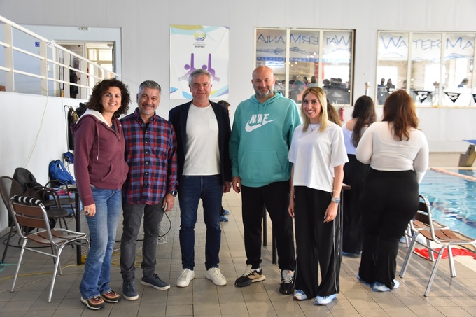 Φωτογραφία Ημερίδες Ορίων Καλλιτεχνικής Κολύμβησης στο Δημοτικό Κολυμβητήριο Νάουσας